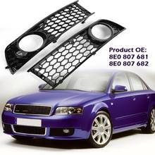 For Audi A4 B6 Grill Fog Light Bumper Grill Front Lower Side Grille For 2002-2005 Audi Car Remodel Grille GZ.E053L/R for Audi A6 2024 - buy cheap