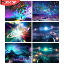 HUACAN 5d Diamond Painting Starry Sky DIY Diamond Embroidery Cross Stitch Landscape Mosaic Pictures Home Decor 2024 - buy cheap