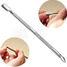 1 Pc Beauty Nail Care Cuticle Pusher Stainless Steel Cuticle Nail Pusher Spoon Remover Manicure Pedicure Care Cleaner Tool 2024 - buy cheap