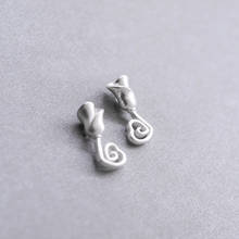 REETI 925 sterling silver flowers Stud Earrings for Women Elegant Wedding Jewelry pendientes mujer moda 2019 Brincos 2024 - buy cheap