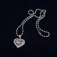 Ожерелье женское, в готическом стиле, с подвесками в виде бабочек и сердца 2024 - купить недорого