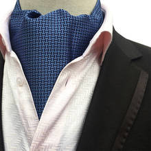 Галстук-бабочка Ascot в горошек, шелковые галстуки с узором пейсли красного и синего цвета, модные деловые вечерние галстуки в британском стиле для мужчин 2024 - купить недорого