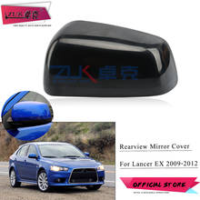 ZUK Car Wing Rearview Side Mirror Cover For Mitsubishi Lancer EX 2009 2010 2011 2012 None Painted Door Mirror Housing Shell Cap 2024 - buy cheap