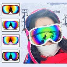 Winter Outdoor Ski Goggles Anti-fog Glasses Men Women Snowboard Goggles Windproof Protective Glasses Support Myopia Glasses 2024 - buy cheap