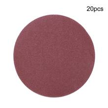 Hot 7" Dia 180mm Hook and Loop Sanding Discs Grit 40~80 Aluminum Oxide Flocking Round Sandpapers Polishing Tool 10~25pcs 2024 - buy cheap