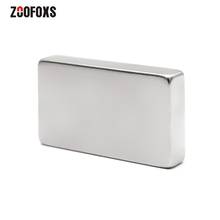ZOOFOXS 1 Piece 50x30x10mm N35 Neodymium Magnet Rare Earth Block Strong Powerful Permanet Magnet 50*30*10 MM 2024 - buy cheap
