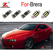 8pc  LED map reading trunk bulb + LED lamp interior dome lights Kit for Alfa Romeo for Brera  ( 2006 to 2010 ) 2024 - buy cheap