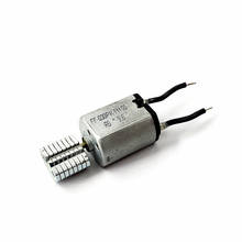 Motor vibratório micro 030, motor de vibração dc 3v-3.7v 0,35a, cabeça miniatura de prata para alimentação de sapo, massageador, peças de modelo de brinquedo para crianças 2024 - compre barato