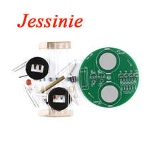 Kit de giroscopio LED, linterna giratoria DIY, componentes electrónicos de escritorio, placa de circuito, interruptor de vibración, triodo 2024 - compra barato
