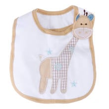 Newborn Baby Bibs Baby Lunch Bib 3 Layer Waterproof Bib Cute Cartoon Giraffe Bibs For Kids Girls Boys Baby Clothing 2024 - buy cheap