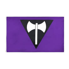 Bandeira do orgulho lésbico lgbtq +, 90x150cm, lgbtq +, arco-íris, lgbt, botch, labrys 2024 - compre barato