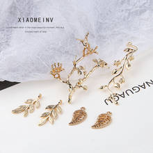 10pcs New Designfashion Statement Earrings 2020 Geometric Earrings Flowers Leaves Birds Elk Pendant Diy Jewelry Accessories 2024 - buy cheap