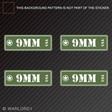 Personalized stickers 9MM Ammo Can Sticker Set Classic Edition Die Cut Decal bullet mm Waterproof Vinyl Decals 2024 - buy cheap