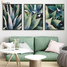 Botanical Print Succulent Poster Green Leaves Canvas Painting Modern Wall Art Nordic Decoration Wall Pictures for Living Room 2024 - compre barato