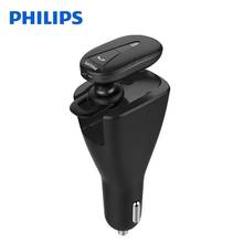 Philips-auriculares SHB1801P para coche, cascos con Bluetooth 4,1, corriente de salida 1A/2.4A, para negocios 2024 - compra barato