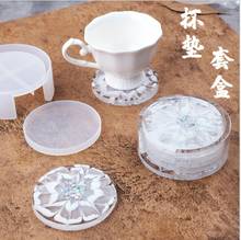 Molde de silicona transparente para flores secas, caja de almacenamiento de resina epoxi, artesanía decorativa, DIY, para jewrly 2024 - compra barato