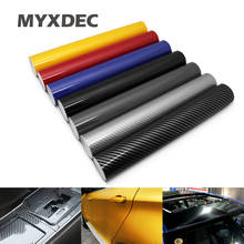 100cm*30cm High Glossy 6D 2D Carbon Fiber Wrapping Vinyl Film Motorcycle Tablet Stickers And Decals Auto Accessories Car Styling 2024 - buy cheap