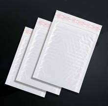 50pcs/lot White Paper Envelopes Wedding Party Invitation Greeting Cards Paper Gift bag Pearl Film Bubble Envelope Mailing Bags 2024 - buy cheap