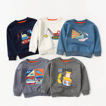 Sudaderas con capucha para niños y niñas, ropa de algodón con dibujos animados, BC763, otoño e invierno, novedad 2024 - compra barato