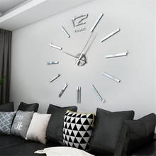 Modern Design Mini DIY Large Wall-Clock Sticker Mute Digital 3D Wall Big Clock Living Room Home Office Decor Christmas Gift 2024 - buy cheap