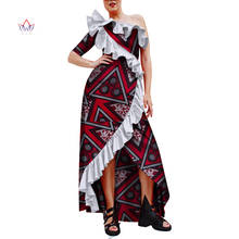 2021 africano impressão vestidos para mulheres bazin riche chiffon vestidos longos vestidos de festa tradicionais roupas africanas 4752 2024 - compre barato