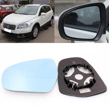 For SUZUKI Vitara S-cross Car Side View Door Wide-angle Rearview Mirror Blue Glass With Base Heated 2pcs 2024 - buy cheap