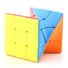 Original High Quality FanXin Twisted 3x3x3 Magic Cube 3x3 Torsional Wisdom Speed Puzzle Christmas Gift Ideas Kids Toys For Kids 2024 - buy cheap