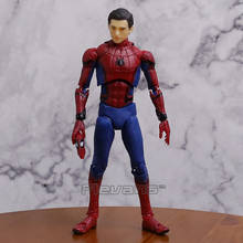 MAFEX NO.047 Spiderman Homecoming Ver. Peter Parker PVC Action Figure Collectible Model Toy 2024 - buy cheap