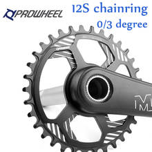 PROWHEEL MTB chainring GXP Offset 0/3 degree Chainwheel 28/30/32/34/36/38T For 12s crankset Mountain bike parts 2024 - buy cheap