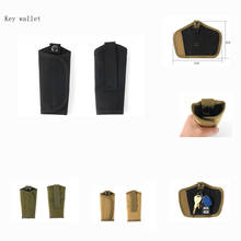 Chaveiro militar tática, porta-chaves pequenas de bolso, uso externo, bolsa para chaves, ferramenta, novo, 3 cores 2024 - compre barato