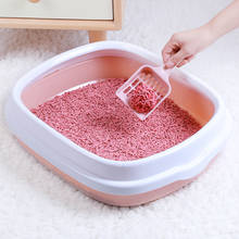 1 Set Anti-Splash Pet Toilet Bedpan Semi-Closed Puppy Training Toilet Home Plastic Sand Cat Litter Box Dog Tray with Scoop 2024 - buy cheap