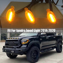 Car hood cover light For Toyota Tundra 2014-2019 Fj cruiser decorate light yellow 2024 - buy cheap