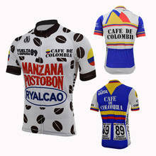 Camisa masculina de manga curta para ciclismo, roupa para ciclismo, mtb 2024 - compre barato