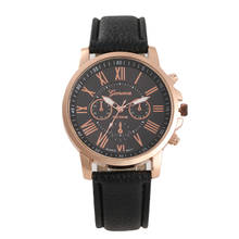 Relógio de pulso de quartzo analógico de moda de luxo preto branco ouro feminino relógios pulseira 2019 2024 - compre barato