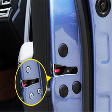 Черный Автомобильный Дверной замок Защитная крышка винта для Ford Focus MK2 MK3 MK4 Fiesta Ecosport Mondeo Fusion kuga Escape 2024 - купить недорого