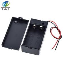 9V Battery Holder Box Case with Wire Lead ON/OFF Switch Cover Case  DEC22 DIY 2024 - buy cheap