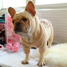 Pug Clothes French Bulldog Clothing Poodle Bichon Pomeranian Schnauzer Corgi Bulldog Costume Bully Pitbull Dog Sweater Coat 2024 - buy cheap