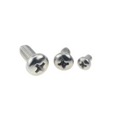 M2.5 M3 M4 M5 M6 A2 304 Stainless steel Cross Round Phillips Pan Head Screw Round Bolt 2024 - buy cheap