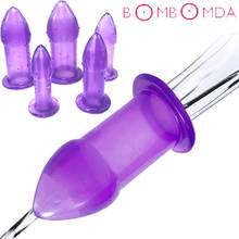 Silicone Hollow Anal Plug Enema Anal Sex Toys For Women Men Prostate Massager Anal Expanding Dilator Stimulator Adult Products 2024 - buy cheap
