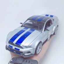 Изысканная 1:24 модель из сплава Mustang GT, модель спортивного автомобиля, коллекция премиум и gif, бесплатная доставка 2024 - купить недорого