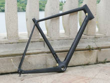 Toray Carbon UD Matt Cyclocross Bike Disc Brake Bicycle Cyclo Cross BSA BB30 Frame  52cm  Thru Axle 142mm 2024 - buy cheap