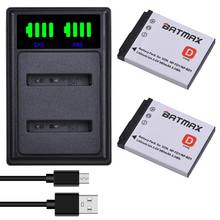 Batmax NP-FD1 NP-BD1 Camera Battery+LED Dual USB Charger For sony DSC T300 TX1 T900 T700 T500 T200 T77 T900 T90 T70 T2 G3 S930 2024 - buy cheap
