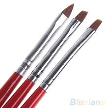 3pcs/set Nail Art Liner Painting Pen 3D Tips DIY Acrylic UV Gel Brushes Drawing Kit Flower Line Grid French Design Manicure Tool 2024 - buy cheap