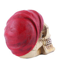 1 шт. резиновая имитация черепа Хэллоуин бутафорские черепа настольные украшения Коллекционная череп подарок настольная фигурка вечерние принадлежности 2024 - купить недорого