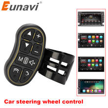 Eunavi carro-estilo universal volante controler com volume de áudio controle bluetooth para dvd gps unidade de rádio 2024 - compre barato