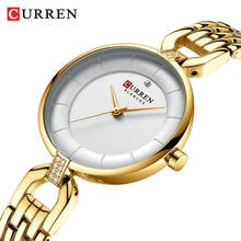 CURREN-Reloj de marca de lujo para mujer, de cuarzo, resistente al agua, reloj informal de moda, Masculino 2024 - compra barato