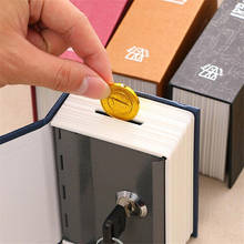 Creative Dictionary Mini Safe Box Book Money Hidden Secret Security Lock Cash Money Coin Storage Key Locker For Kid Gifts 2024 - buy cheap