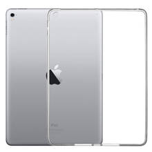 Чехол для iPad 2018, чехол для iPad 6-го поколения, чехол для планшета iPad 9,7, роскошная Прозрачная силиконовая задняя крышка со стразами для iPad 9,7, чехол 2024 - купить недорого