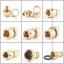 1pcs 1/2" 3/4"Garden Quick Connector Copper Thread Joint Irrigation Hose Fittings Watering Tube Accessories Garden Pipe Adaptor 2024 - buy cheap