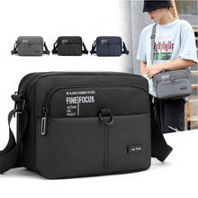 Bolso cruzado Oxford de alta calidad para hombre, bolsa de mensajero negra, resistente al agua, ligera, para negocios, XA783ZC 2024 - compra barato